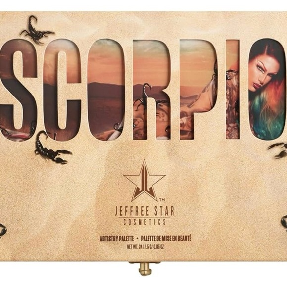 Jeffree Star Scorpio Palette - 24 Vibrant Shades - Picture 2 of 3